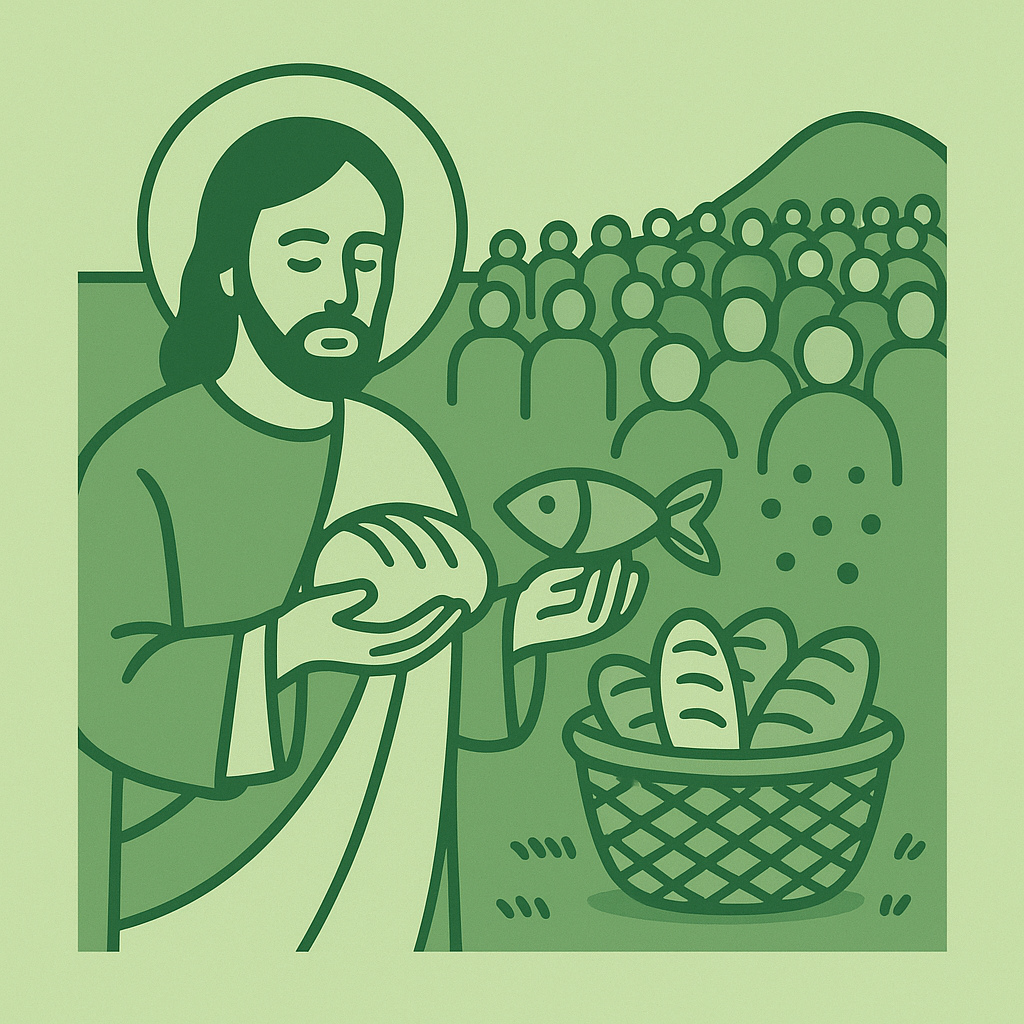 En este momento estás viendo [Bosquejo] Alimentación de los Cinco Mil