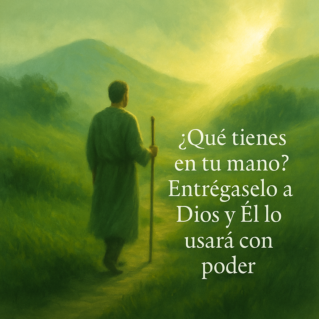 En este momento estás viendo [Bosquejo] ¿Qué tienes en tu mano?