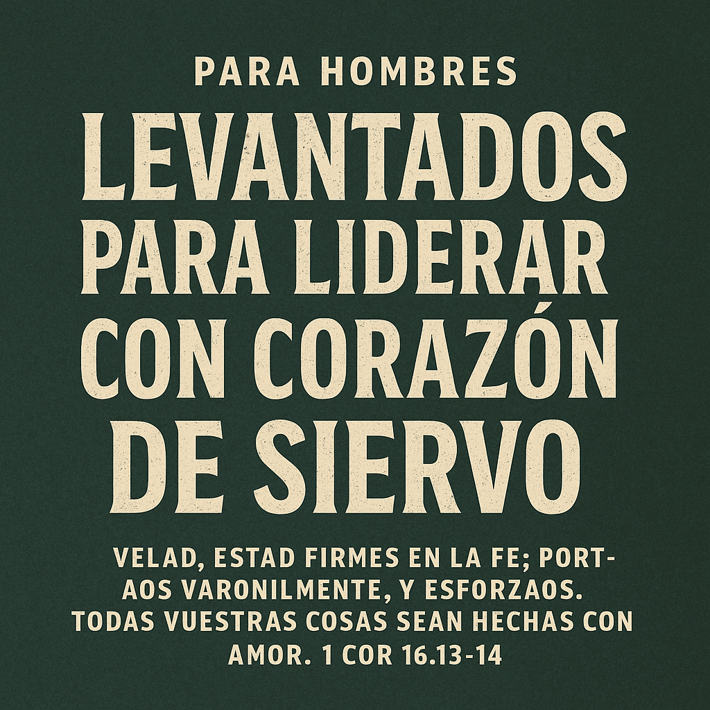 En este momento estás viendo [Mensaje Cristiano] para Hombres