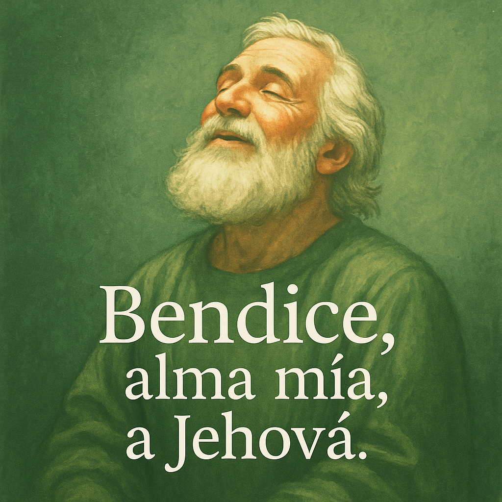 En este momento estás viendo [Bosquejo] Bendice Alma Mía a Jehová