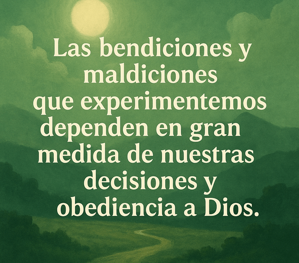 [Bosquejo] Bendiciones y Maldiciones