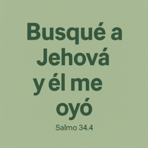 Lee más sobre el artículo [Bosquejo] Busqué a Jehová y Él me Hoyo