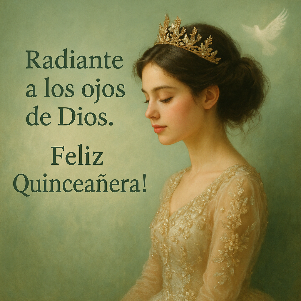En este momento estás viendo [Mensaje Cristiano] para Quinceañera