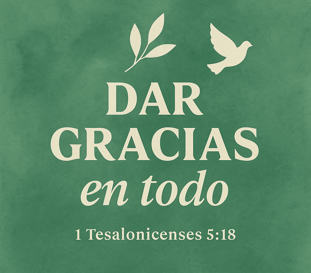 [Mensaje Cristiano] de Acción de Gracias