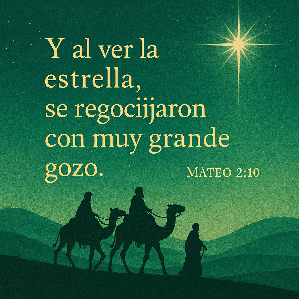 [Mensaje Cristiano] de Reyes Magos.